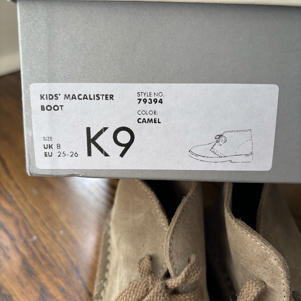 crewcuts Kids' Macalister Boots, K9, Camel - Picture 3 of 3